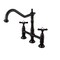 Kingston Brass KS1275BEXBS Essex Bridge Kitchen Faucet W/ Brass Sprayer, Bronze KS1275BEXBS - alternate 1